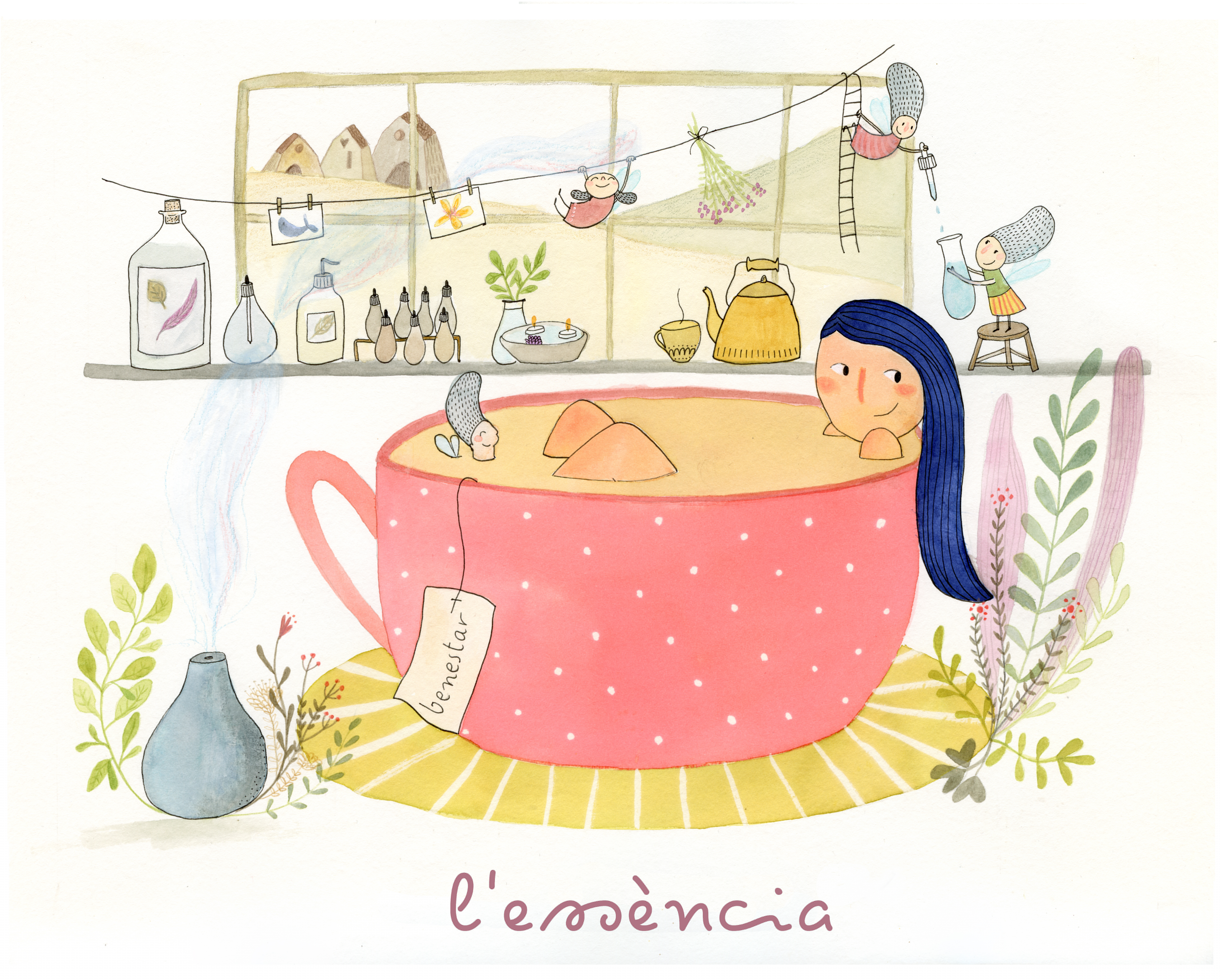 Acompanyament emocional amb flors i aromateràpia