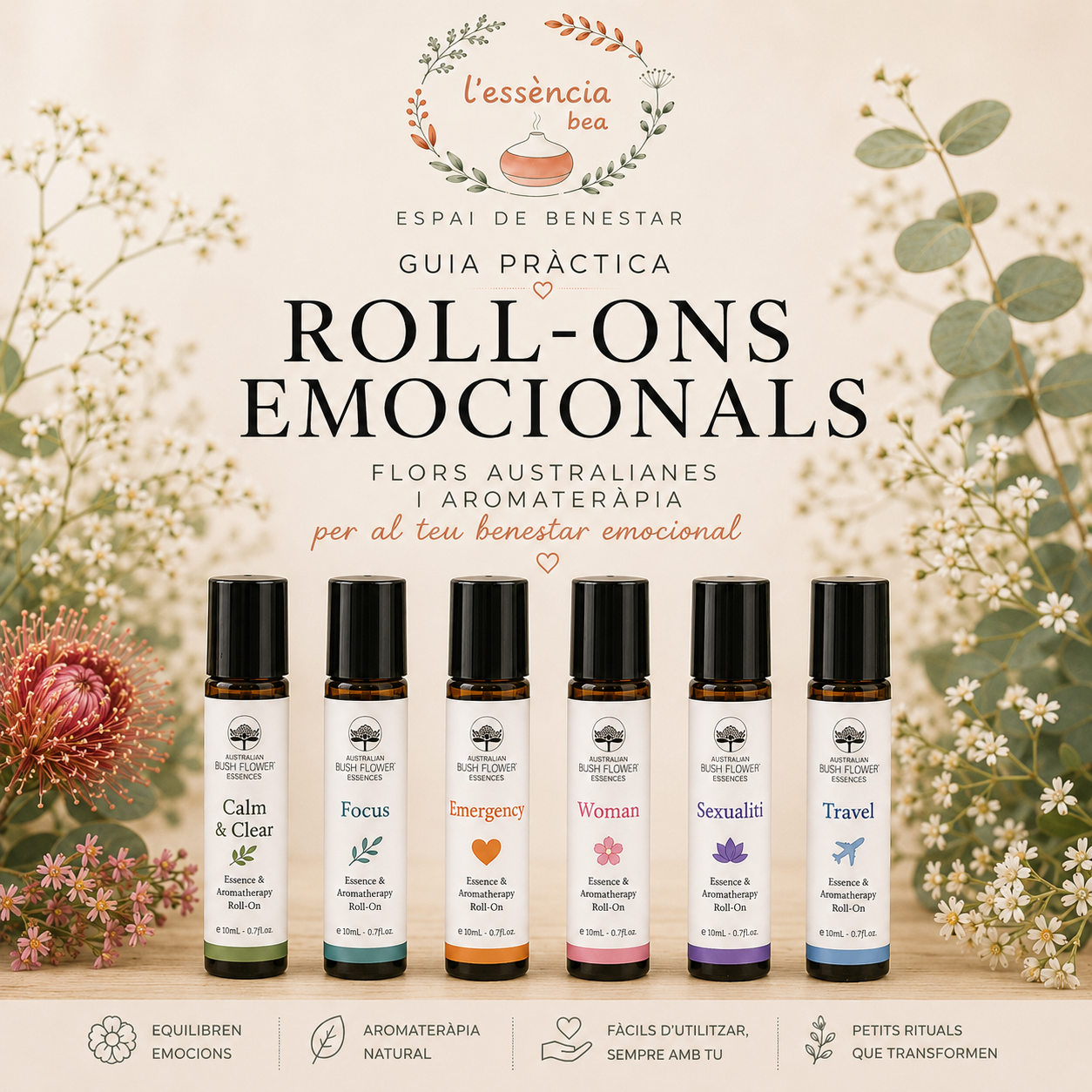 Flors australianes i aromateràpia: una nova manera d’acompanyar les emocions